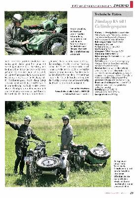 BMW und Zündapp Geländegespanne