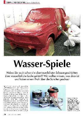 Wasserlösliche Lacke