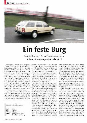 Herr Senn fährt Auto