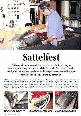 Sitzbänke restaurieren