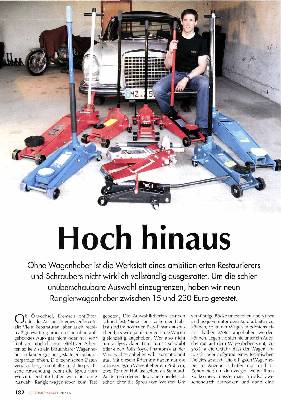 Rangierwagenheber