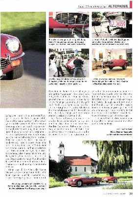 Jaguar E-Type mit Anhänger 