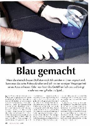 Stoffsitze aufarbeiten und nachfärben