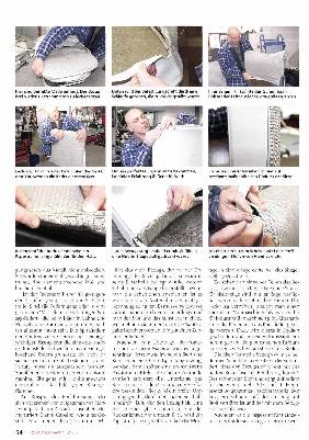 Stoffsitze neu beziehen