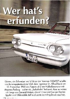 Chevrolet Corvair Monza Spyder 