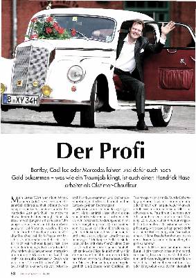 Der Job des Oldtimer-Chauffeur 