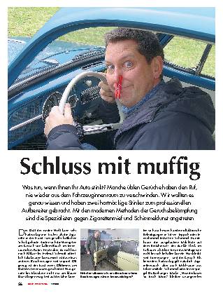 Geruchsbekämpfung beim Profi