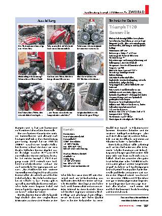 Kaufberatung Triumph T120 Bonneville