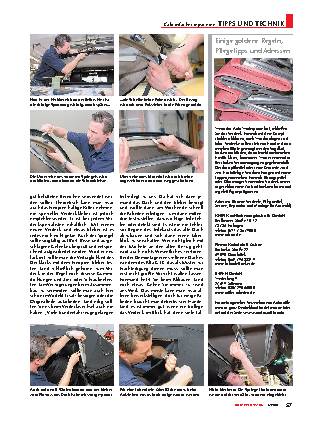 Cabriodächer reparieren