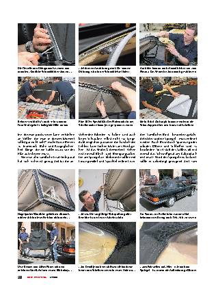 Cabriodächer reparieren