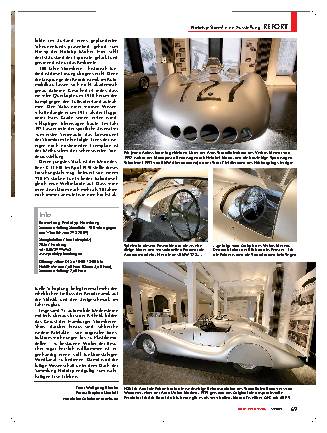 Prototyp Stromlinien-Ausstellung