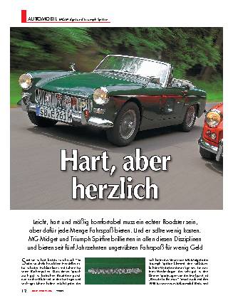 MG Midget und Triumph Spitfire
