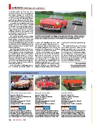 MG Midget und Triumph Spitfire