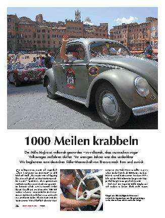 Mille Miglia im VW Käfer