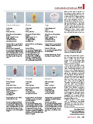 Handwaschpasten und Handreiniger