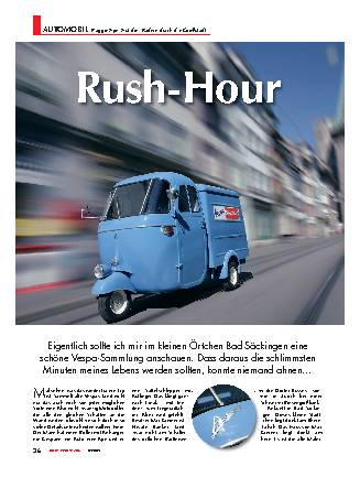 Piaggio Ape: Auf drei Rädern durch die Großstadt