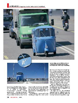Piaggio Ape: Auf drei Rädern durch die Großstadt