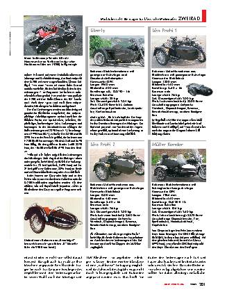 Marktübersicht: Beiwagen für klassische Motorräder