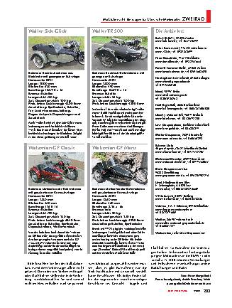 Marktübersicht: Beiwagen für klassische Motorräder