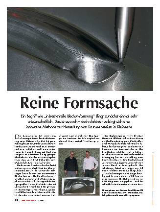 Blechnachfertigung in Kleinserie