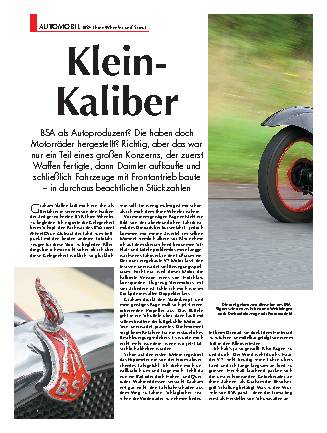 BSA Three Wheeler und Scout