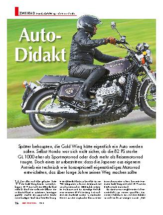 Honda Gold Wing – die Vierzylinder