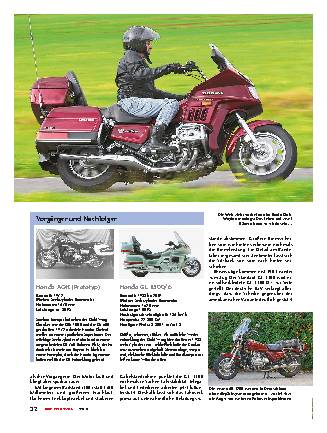 Honda Gold Wing – die Vierzylinder