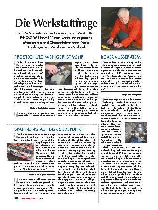 Die Werkstattfrage