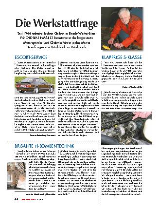 Die Werkstattfrage