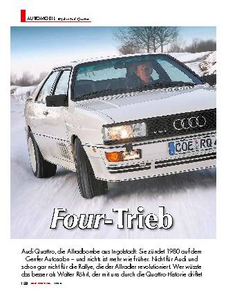 30 Jahre Audi Quattro