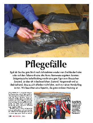 Lederkombis aufarbeiten