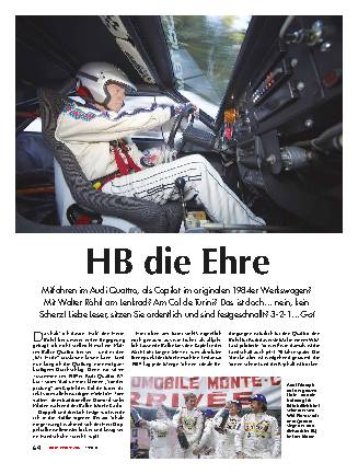 Mit Walter Röhrl über den Col de Turini