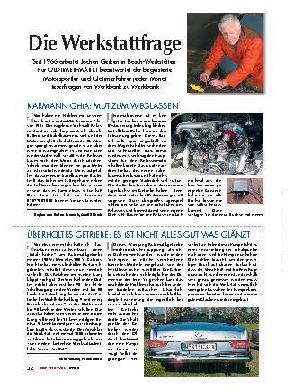 Die Werkstattfrage