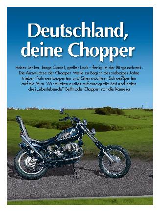 Chopperwelle in Deutschland