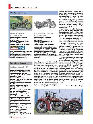 Indian Scout 101