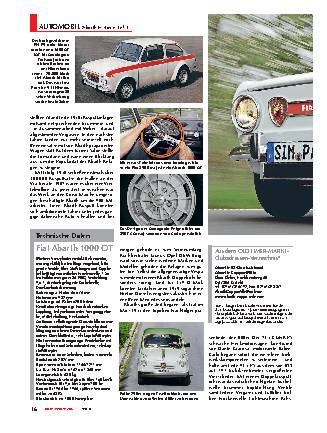 Abarth-Historie, Teil 1