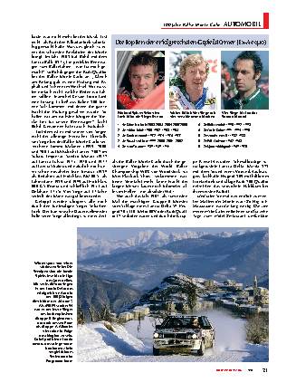 100 Jahre Rallye Monte-Carlo