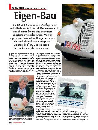 Restaurierung DKW F5 „Spezial“