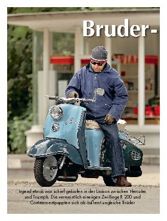 Hercules R 200 und Triumph Contessa
