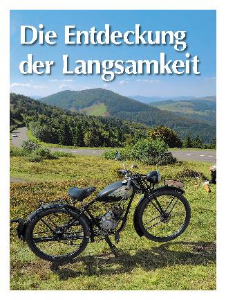 Mit 98 ccm in den Vogesen