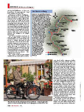 Mit 98 ccm in den Vogesen