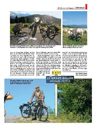 Mit 98 ccm in den Vogesen