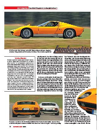 Traumfahrt-Programm: Lamborghini Miura S