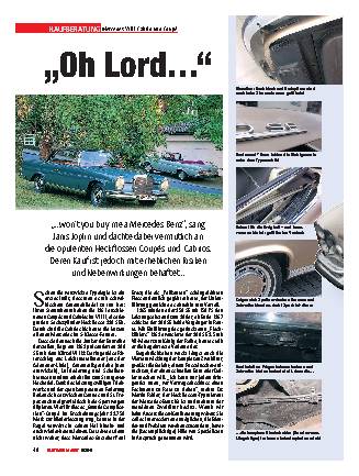 Mercedes W111 Cabrio und Coupé