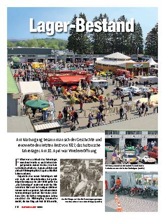 Historusches Fahrerlager Nürburgring