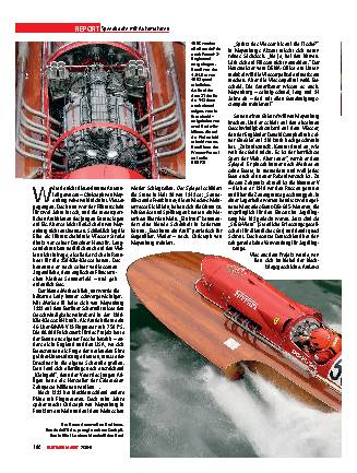 Speedbote mit Automotoren