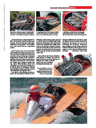 Speedbote mit Automotoren