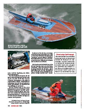 Speedbote mit Automotoren