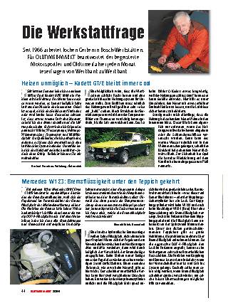 Die Werkstattfrage