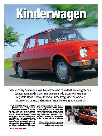 Restaurierung Skoda 100